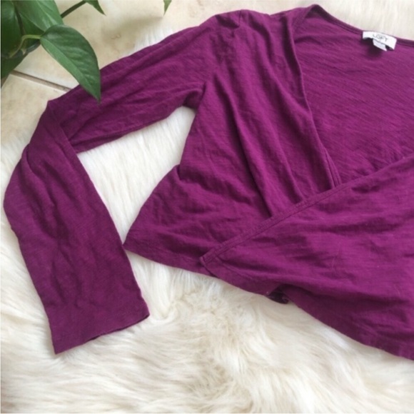 LOFT Cotton Cropped Cardigan - Picture 3 of 4